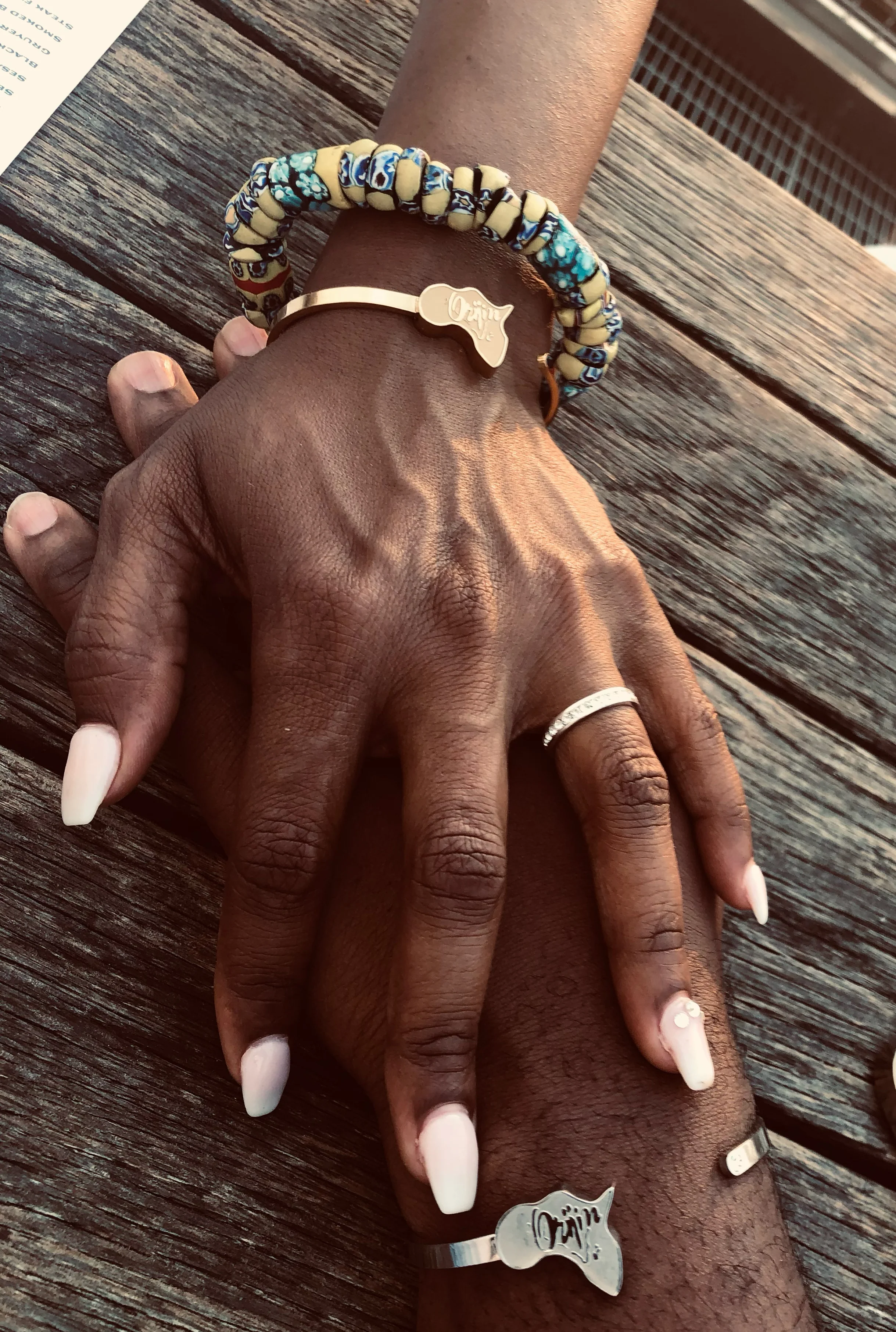 Africa Royal Cuff | SILVER - Unisex Bracelet - Image 4